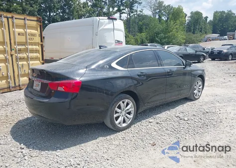 2017 Chevrolet Impala 1Lt из США, поврежденный, VIN 2G1105S32H9158620